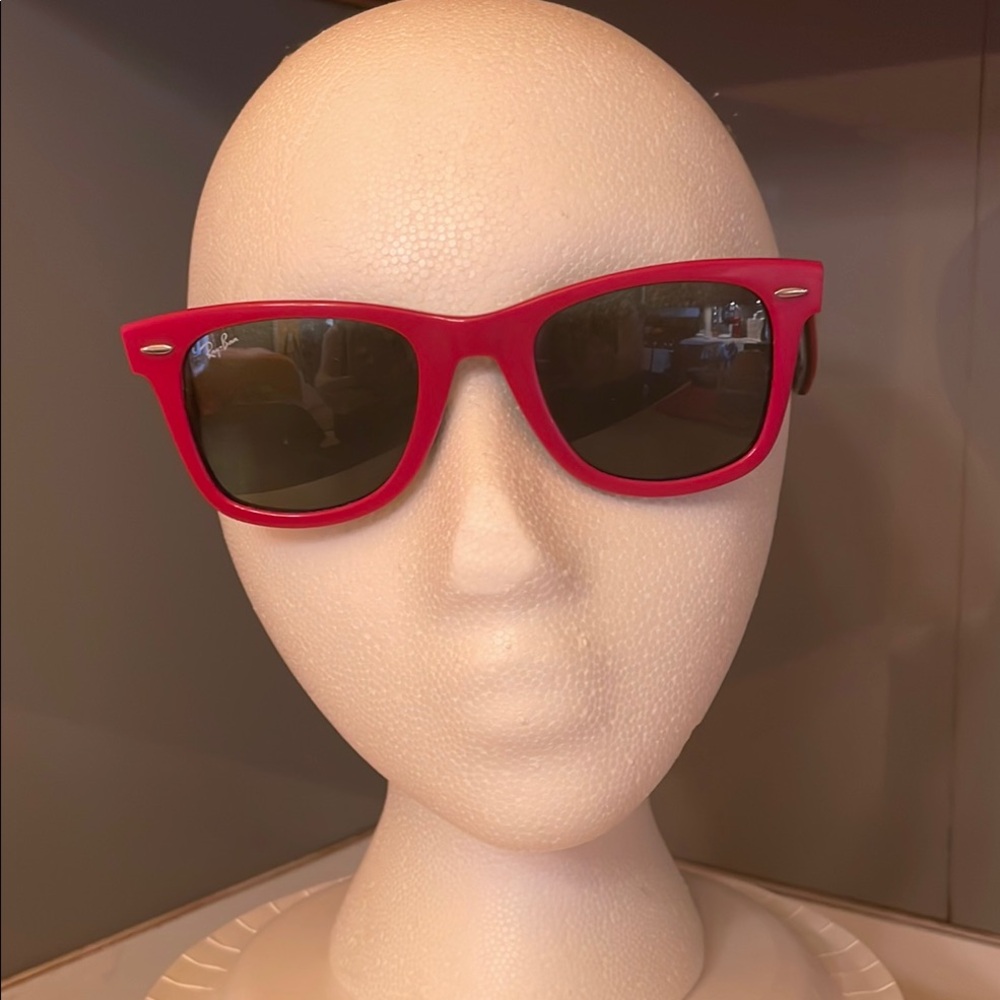 Rayban  Red Sunglasses